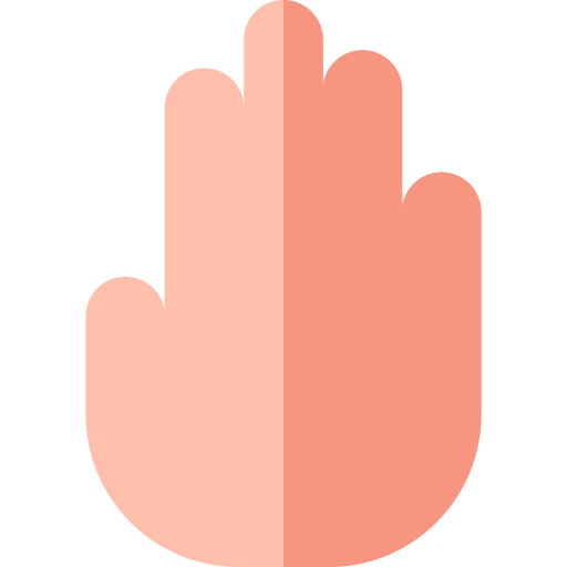 ハンドカーソル Basic Rounded Flat icon