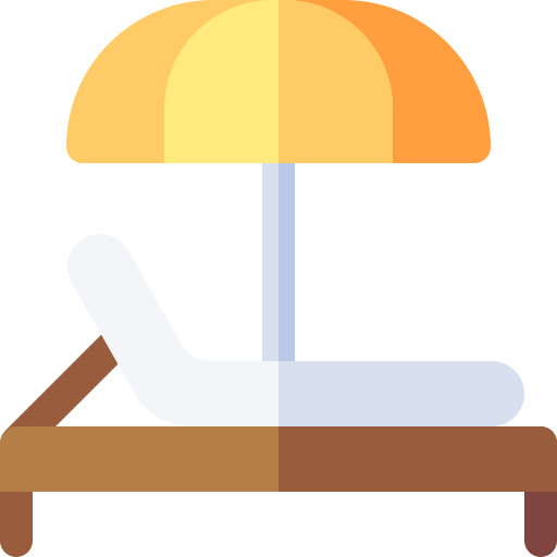 sonnenbank Basic Rounded Flat icon