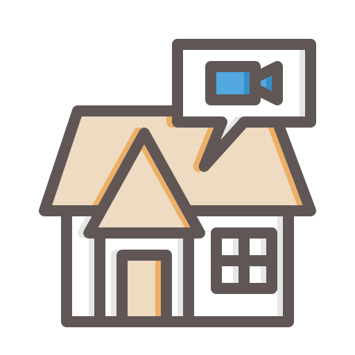 bleib zuhause Generic Outline Color icon