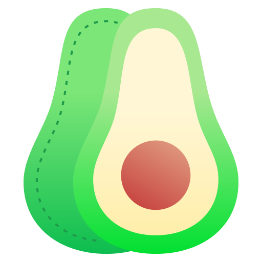 avocado Generic Flat Gradient icona
