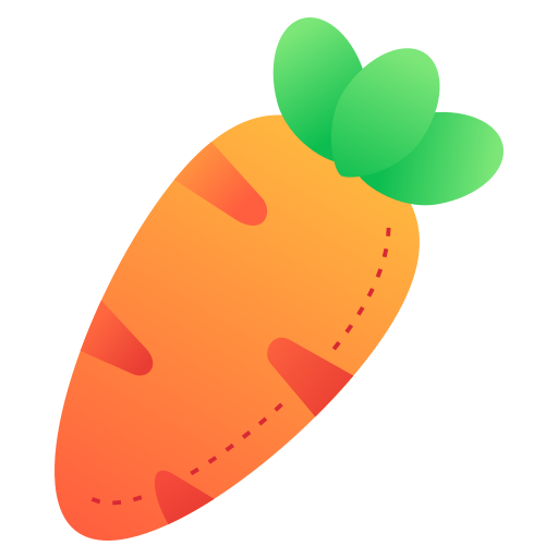 Carrot Generic Flat Gradient icon
