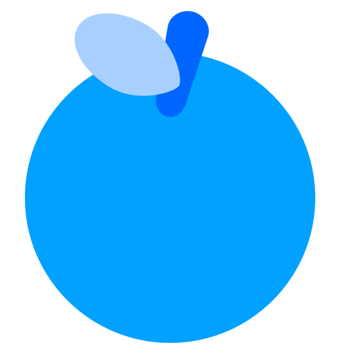 arancia Generic Blue icona