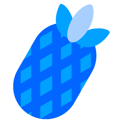 ananas Generic Blue ikona