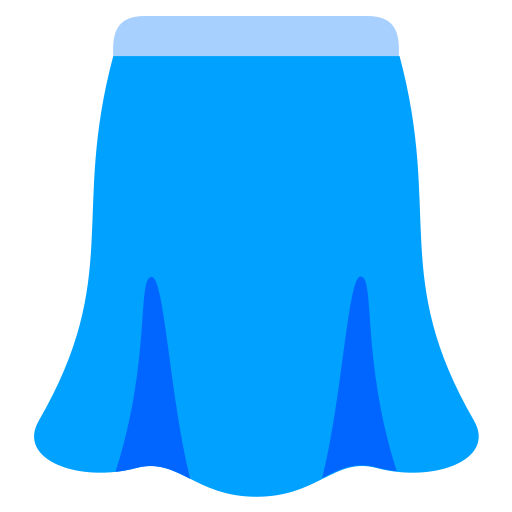 롱 스커트 Generic Blue icon