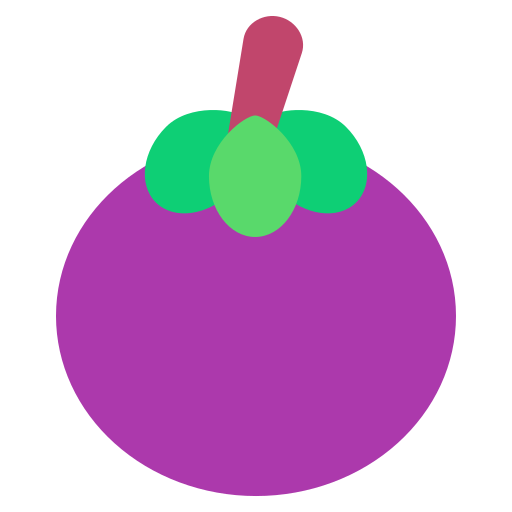 mangosteen Generic Flat icoon