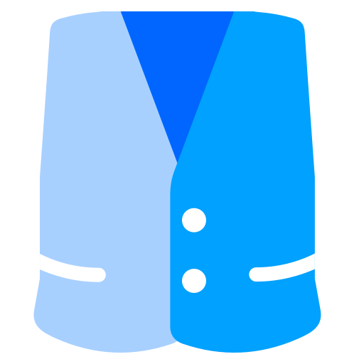 Ärmellos Generic Blue icon