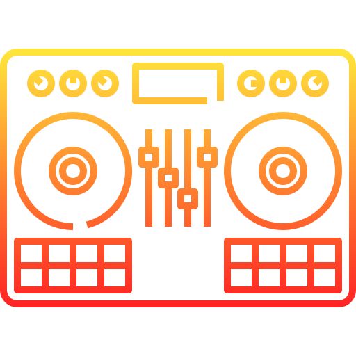 dj-mixer Generic Gradient icon