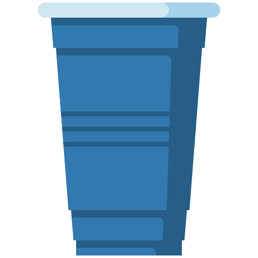 プラスチックカップ Generic Blue icon