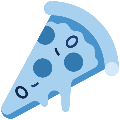 pizza Generic Blue icona