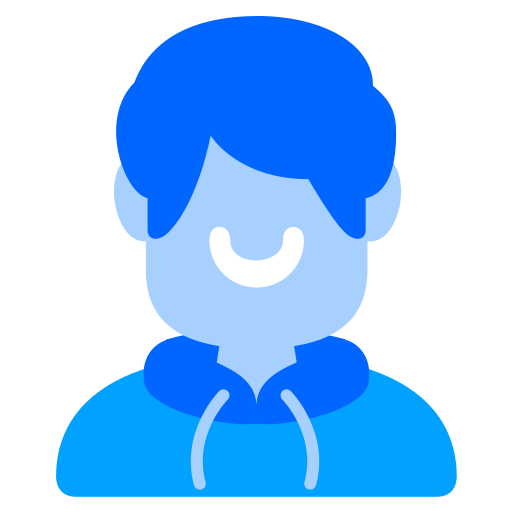 man Generic Blue icoon