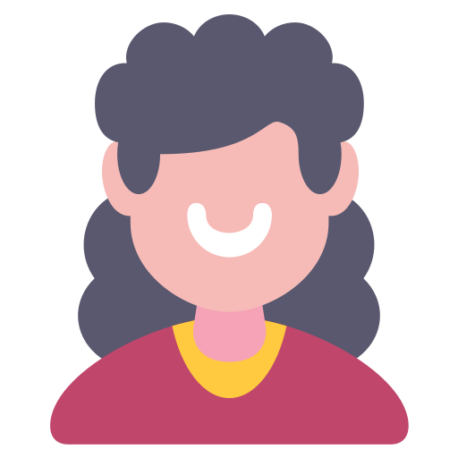 Curly hair Generic Flat icon