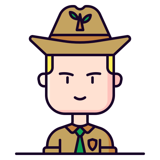 ranger Generic Outline Color icon