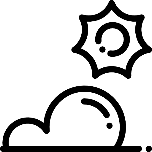 天気 Detailed Rounded Lineal icon