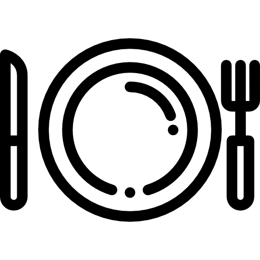 Cutlery Detailed Rounded Lineal icon