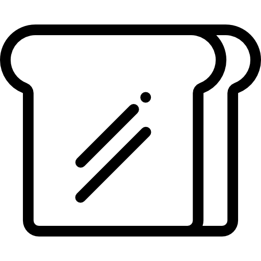 Бутерброд Detailed Rounded Lineal иконка