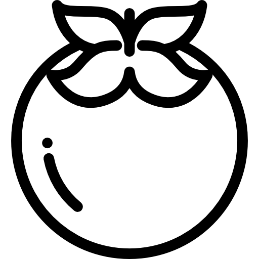トマト Detailed Rounded Lineal icon