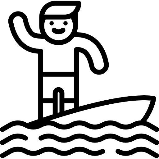 서핑 Special Lineal icon