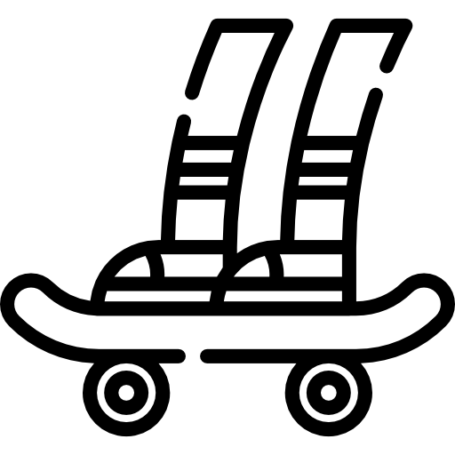 스케이트 보드 Special Lineal icon