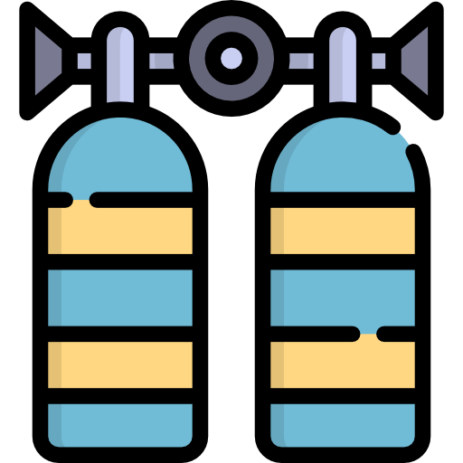 serbatoio di ossigeno Special Lineal color icona