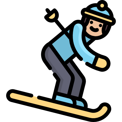 Горные лыжи Special Lineal color иконка