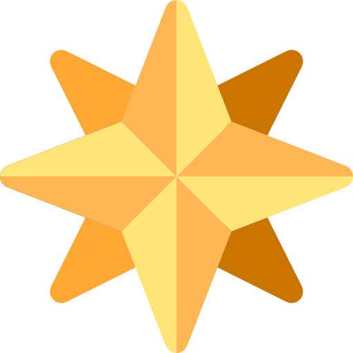 windrose Basic Rounded Flat icon