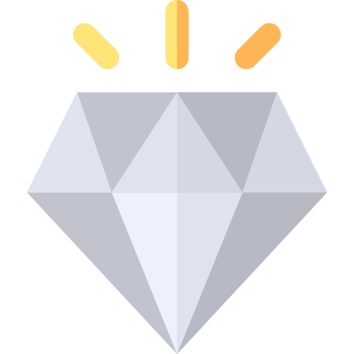 diament Basic Rounded Flat ikona