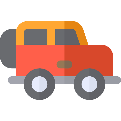 jeep Basic Rounded Flat ikona