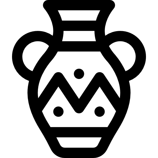 vase Basic Rounded Lineal icon