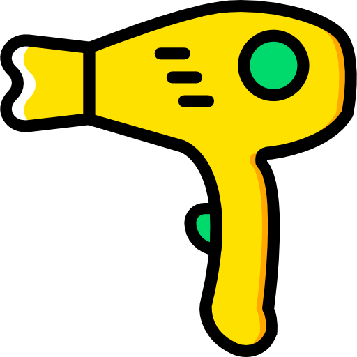 asciugacapelli Basic Miscellany Yellow icona