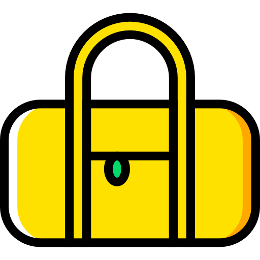 sac à main Basic Miscellany Yellow Icône