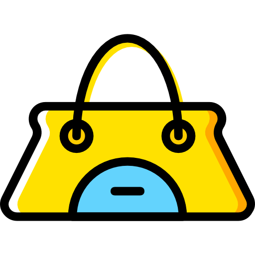 sac à main Basic Miscellany Yellow Icône