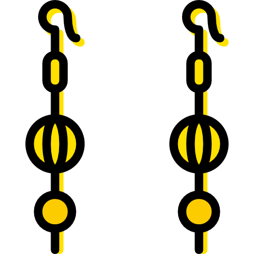 oorbellen Basic Miscellany Yellow icoon