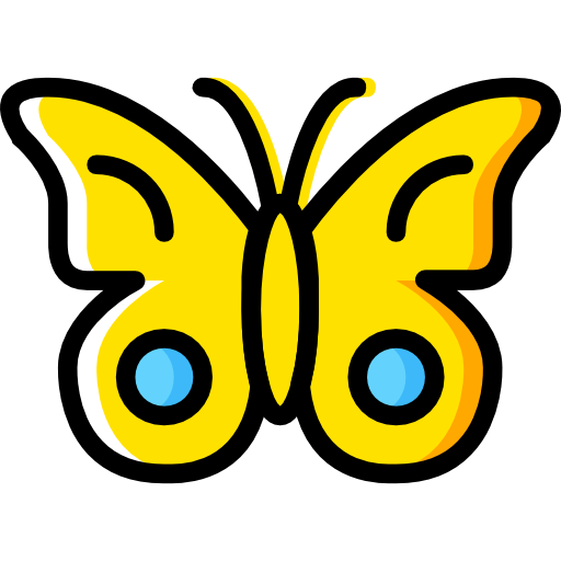 schmetterling Basic Miscellany Yellow icon