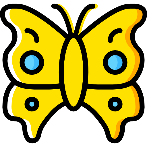 schmetterling Basic Miscellany Yellow icon