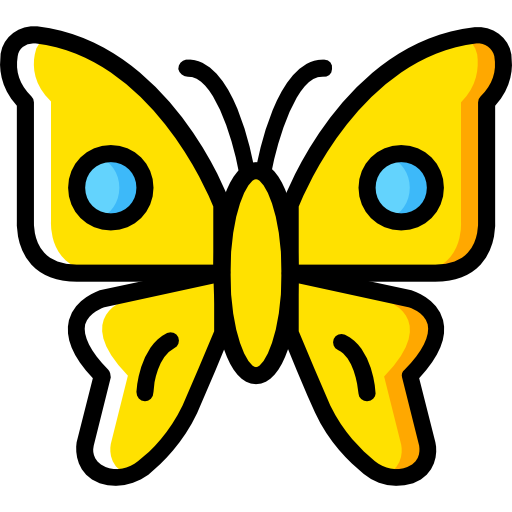 motyl Basic Miscellany Yellow ikona