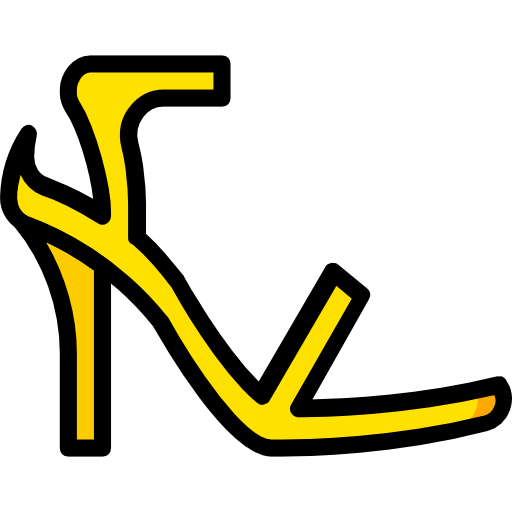 ハイヒール Basic Miscellany Yellow icon