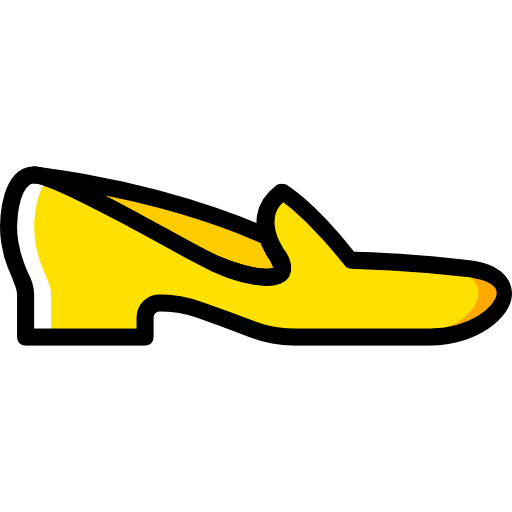 구두 Basic Miscellany Yellow icon