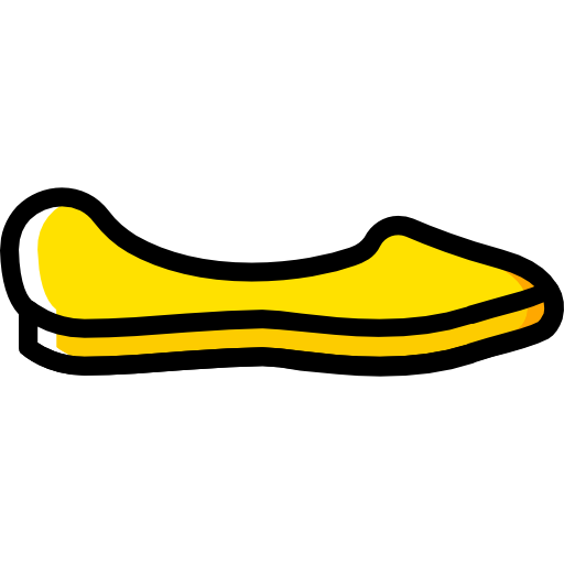 Shoe Basic Miscellany Yellow icon