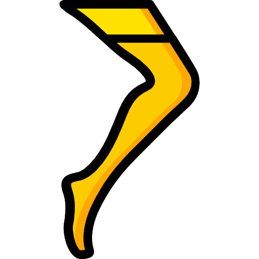 양말 Basic Miscellany Yellow icon