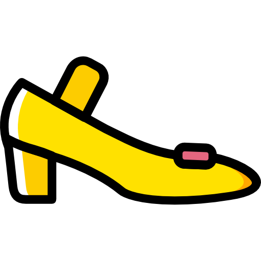 구두 Basic Miscellany Yellow icon