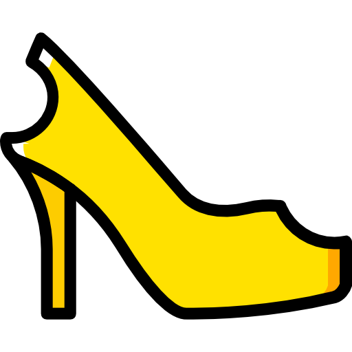 하이힐 Basic Miscellany Yellow icon