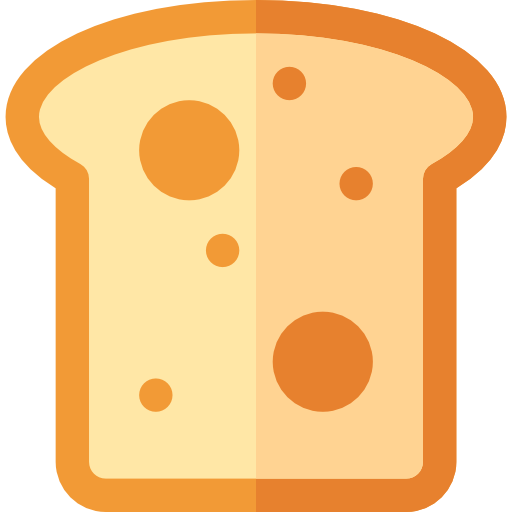 un pan Basic Rounded Flat icono