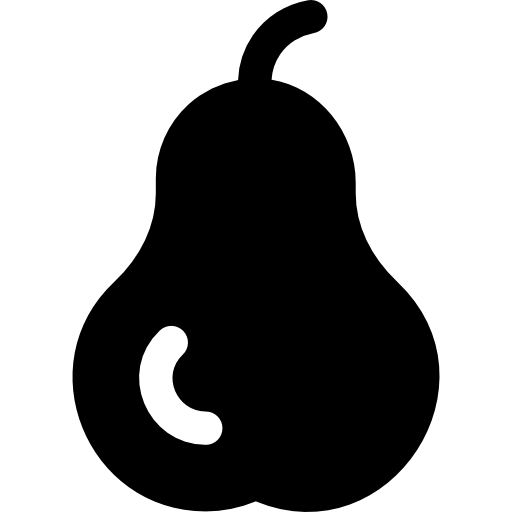 Pear Basic Rounded Filled icon