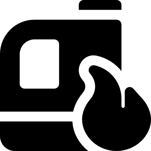 benzin kann Basic Rounded Filled icon