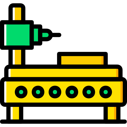 産業用ロボット Basic Miscellany Yellow icon