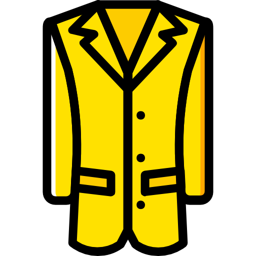 レインコート Basic Miscellany Yellow icon