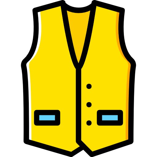 조끼 Basic Miscellany Yellow icon