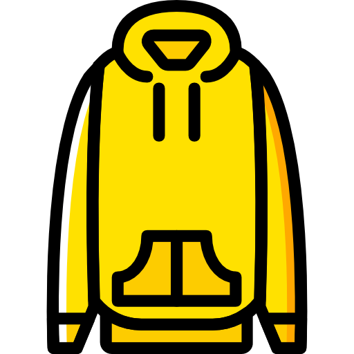 kapuzenpullover Basic Miscellany Yellow icon