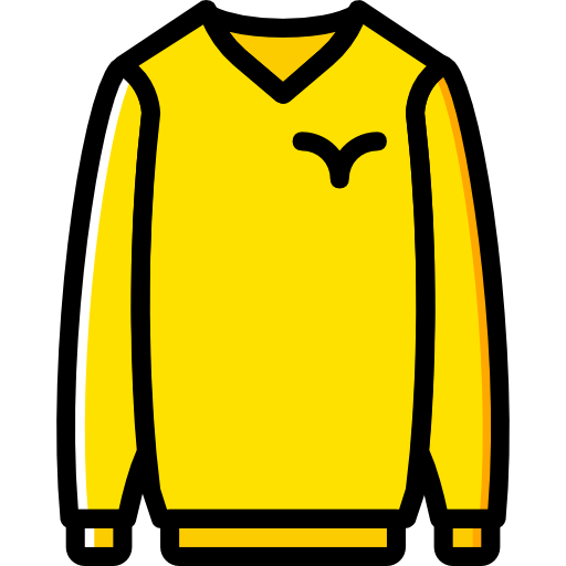 sweatshirt Basic Miscellany Yellow icon