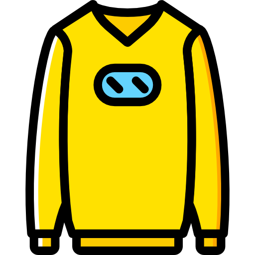 maglione Basic Miscellany Yellow icona